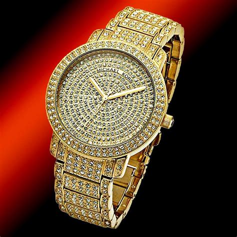 diamond michael kors watch|men's mk watch with diamonds.